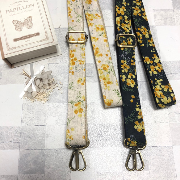 ミモザ】ショルダーストラップ スマホストラップ スマホショルダー 綿