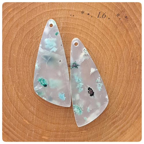 クリソコラ・イン・カルセドニー Lサイズ 1～6 天然石 ☆buchuchu