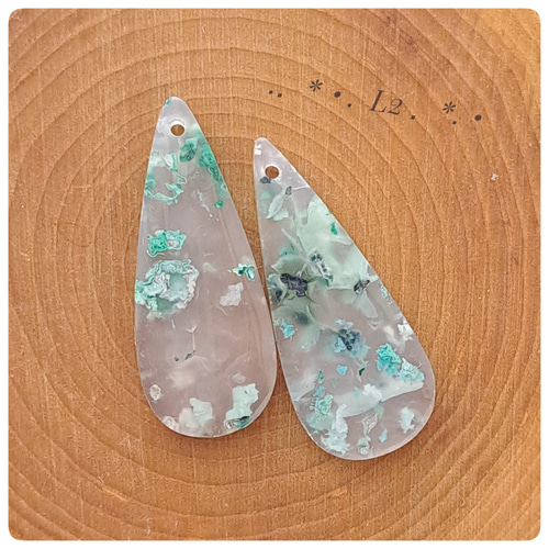 クリソコラ・イン・カルセドニー Lサイズ 1～6 天然石 ☆buchuchu