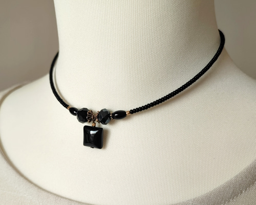 【美品】 バカラ インソムナイト ネックレス 2連 ブロック スクエア ルビー 美品】 バカラ インソムナイト ネックレス 2連 ブロック