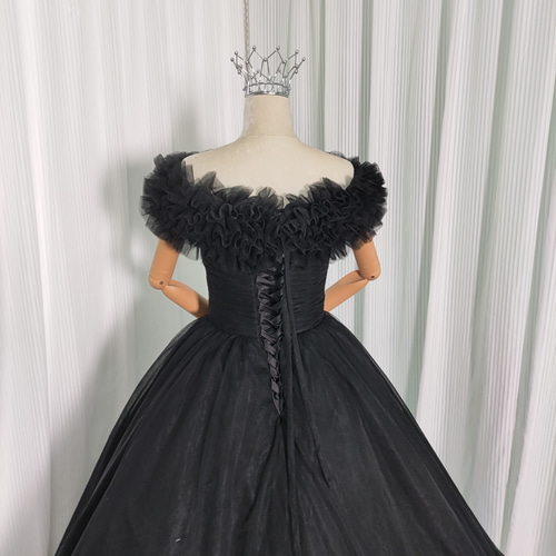 送料無料！ウエディングドレス カラードレス 取り外しオフショルダー  