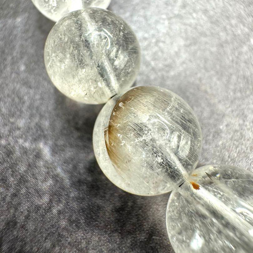 プラチナルチル 8.5mm 天然石 ブレスレット ブレスレット LUNASTONE 
