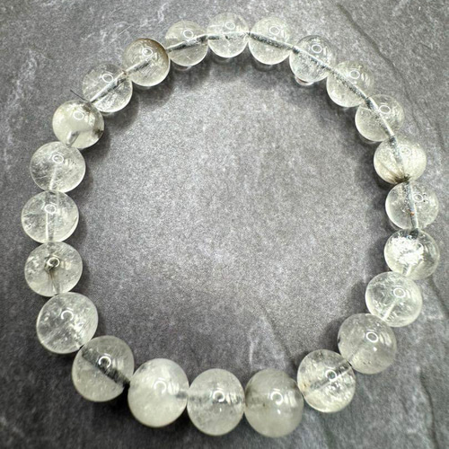 プラチナルチル 8.5mm 天然石 ブレスレット ブレスレット LUNASTONE 