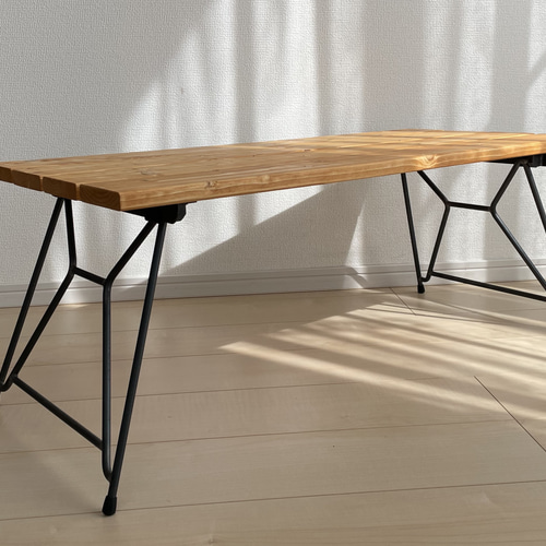 折りたたみローテーブル用オリジナルアイアンレッグ 2型 DIYパーツ