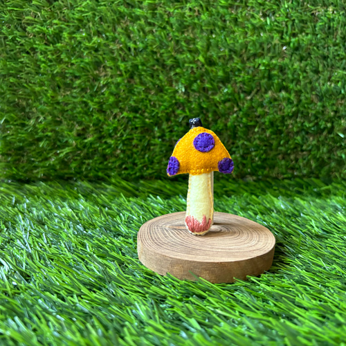 華々しい毒キノコのストラップ/キーホルダー vol.8 携帯ストラップ