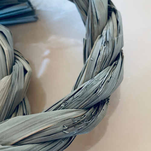 2026年しめ縄 ピンポンマム ホワイト 冬支度 しめ縄 お飾り 正月飾り