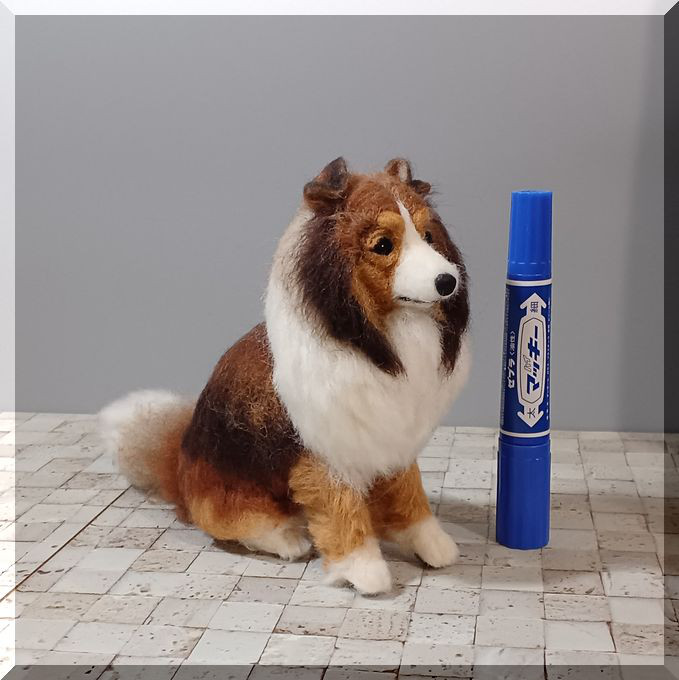 シェルティ/シェットランド・シープドッグ ぬいぐるみ/ALFA社製/50㎝/犬