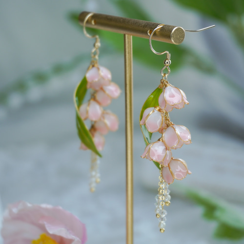 NS KYハンドメイド　イヤリング acrylic｜2026 earring parts (NYL) イヤリングパーツ サークル