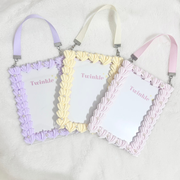 B7 フォトサイズ 硬質ケースデコ トレカケース ホイップデコ フォト