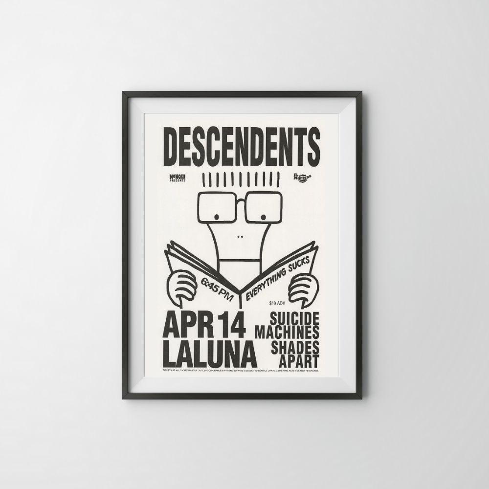 The Descendents ポスター | パンクロック｜90年代音楽 ハードコア