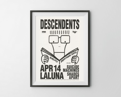 The Descendents ポスター | パンクロック｜90年代音楽 ハードコア