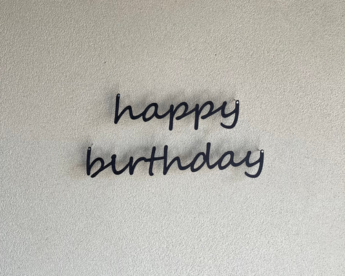 ハッピーバースデー　happy birthday誕生日プレゼント　オーダーメイド b9b3539c7503eab98eefcc70c50f59