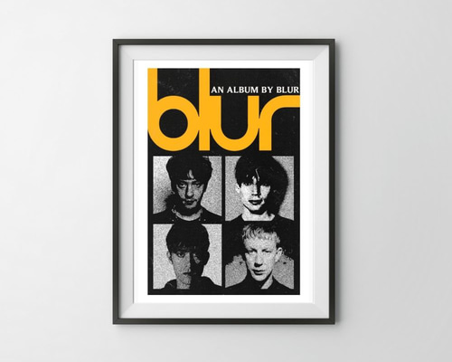 BLUR ブラー ポスター 額付きポスター】blur ブラー blur - メルカリ