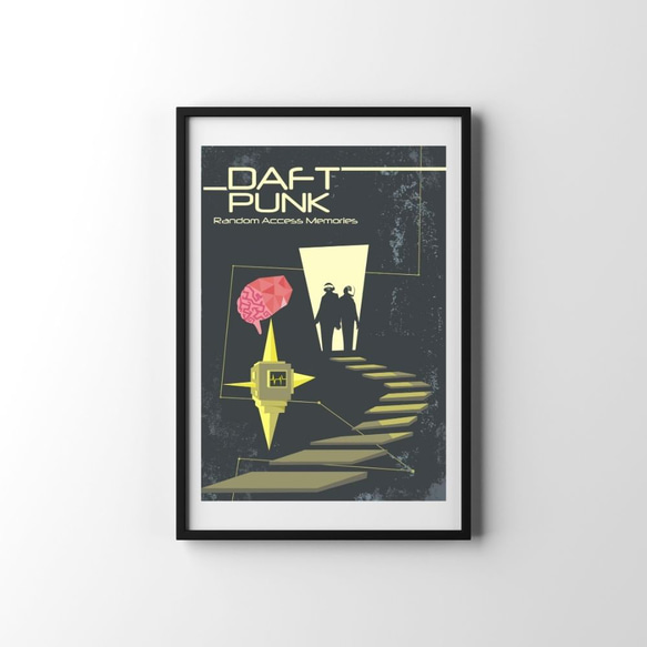50%OFF Daft Punk ダフトパンク ポスター | パンクロック｜音楽 コレクション