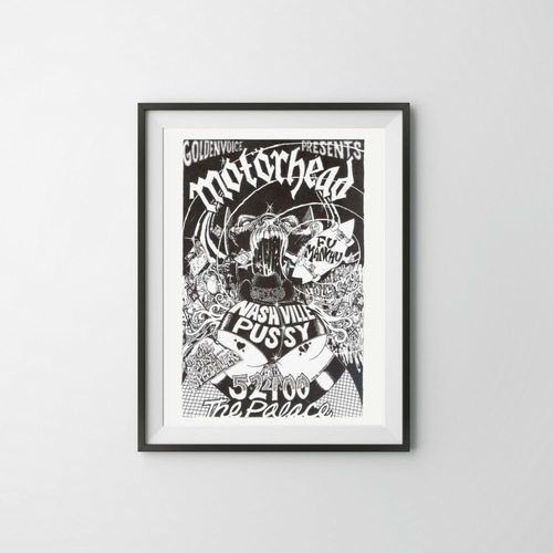Motor Head モーターヘッド フライヤー ポスター | インテリア｜80年代