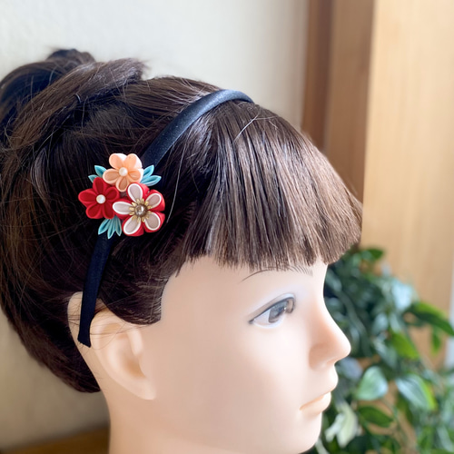 上質な髪飾りで豊かなハレの日を～ 七五三髪飾り カチューシャ 3歳様