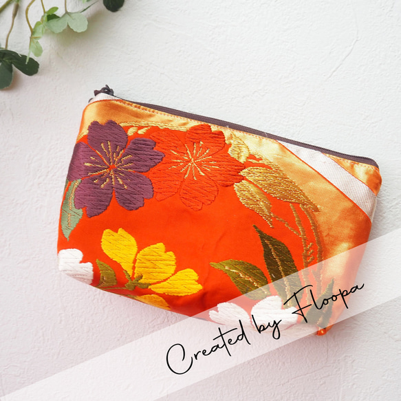 帯リメイク✴︎ポーチ✴︎2個✴︎850 帯リメイク✴︎ポーチ✴︎2個✴︎850