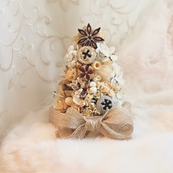 シーグラス アート ブルームーン 月 フラワー 立体・オブジェ