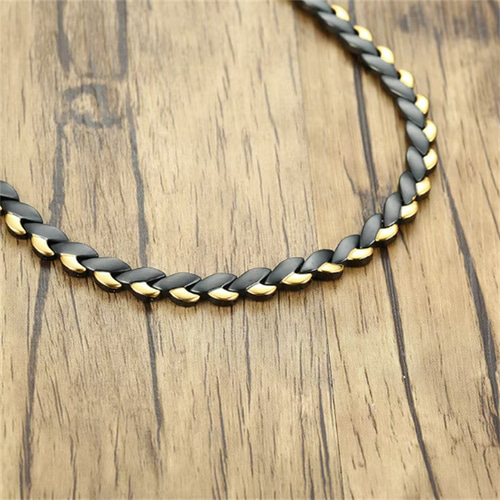 電磁波対策 ステンレス鋼 チタン鋼 ジュエリー 磁気 ネックレス