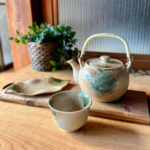 麦山窯 】煎茶 湯呑み ポット・急須 bakuzangama 通販 18379731