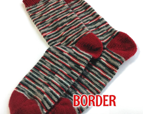 手編み靴下 #175 mille 手編み靴下 #175 mille 手編み靴下 #175 mille Knittingbird