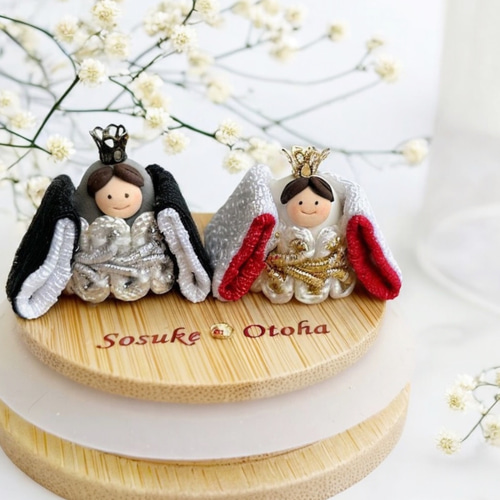 ウェディング 可愛い小さな 置物 記念日 結婚祝い ウェルカムドール