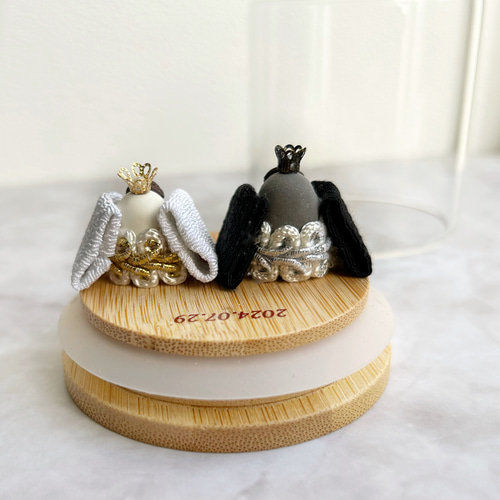 ウェディング 可愛い小さな 置物 記念日 結婚祝い ウェルカムドール