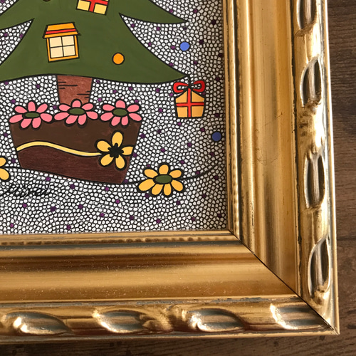 クリスマスツリーイラスト 原画 絵画 Mimo Mimo 通販 18379809