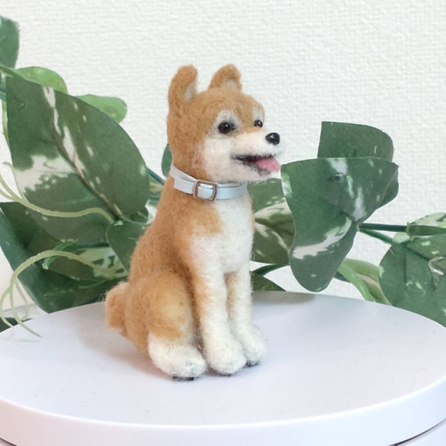 羊毛フェルト柴犬 羊毛フェルト doglover 通販 13323557｜Creema