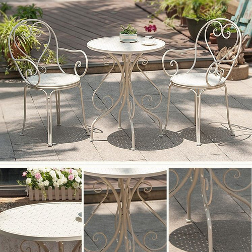 ガーデンテーブル 3点セット ガーデニングテーブル ガーデン