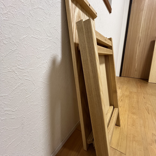 ディスプレイラック キャンプ用テーブル 組み立て式サイドテーブル