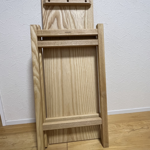 ディスプレイラック キャンプ用テーブル 組み立て式サイドテーブル