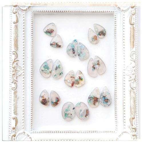 クリソコラカルセドニー　原石 クリソコラ・イン・カルセドニー Sサイズ SB1～9 天然石 ☆buchuchu