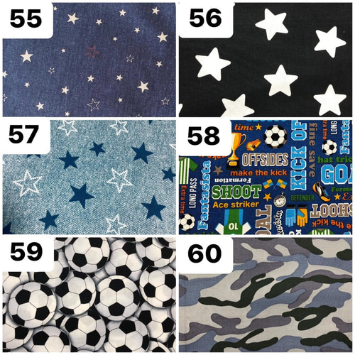 入園入学準備オーダーページ女の子男の子キルティング専用 男の子