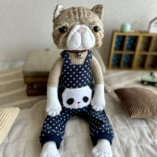 エキゾチックショートヘア風ねこちゃん❗️】靴下ぬいぐるみ