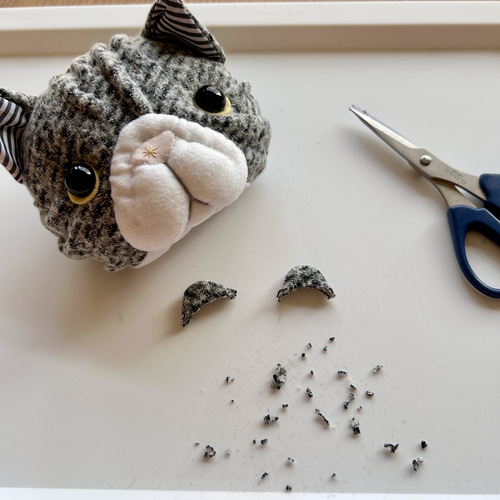 エキゾチックショートヘア風ねこちゃん❗️】靴下ぬいぐるみ