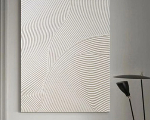 60×40cm】キャンバスアート テクスチャーアート 油絵 抽象画 手描き