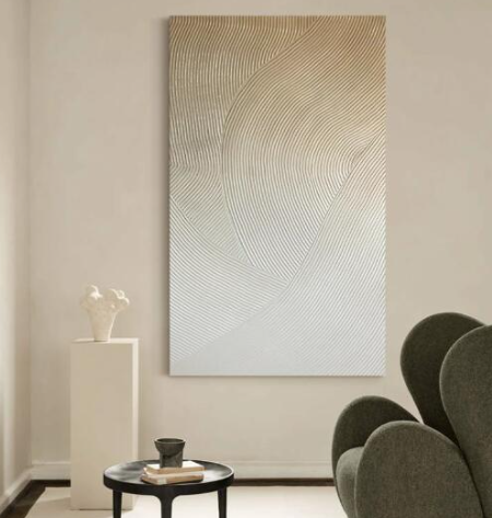 【60×40cm】キャンバスアート テクスチャーアート 油絵 抽象画 手描き ハンドペイント おしゃれ ウォール 12,096円