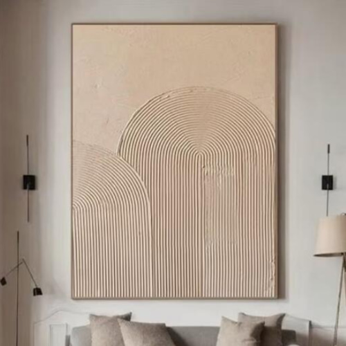 60×40cm】キャンバスアート テクスチャーアート 油絵 抽象画