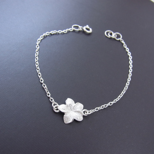 フラワークロス&プルメリア 三連ラップブレス フラワークロス&プルメリア 三連ラップブレス