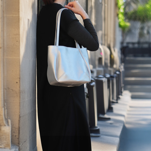 しぃちゃん♡ アルミバネ口金　トート アルミバネ 口金で 作る シティ バッグ 手作りキット レシピ 型紙 動画