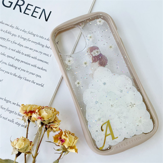 紫陽花iFace風押し花ケース、iPhoneのみ対応、手帳型、iPhone16、iPhone16pro、iPhone8