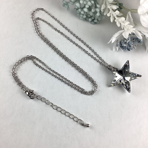 ラスト☆スワロフスキー #6714／28mm クリスタルAB／24粒