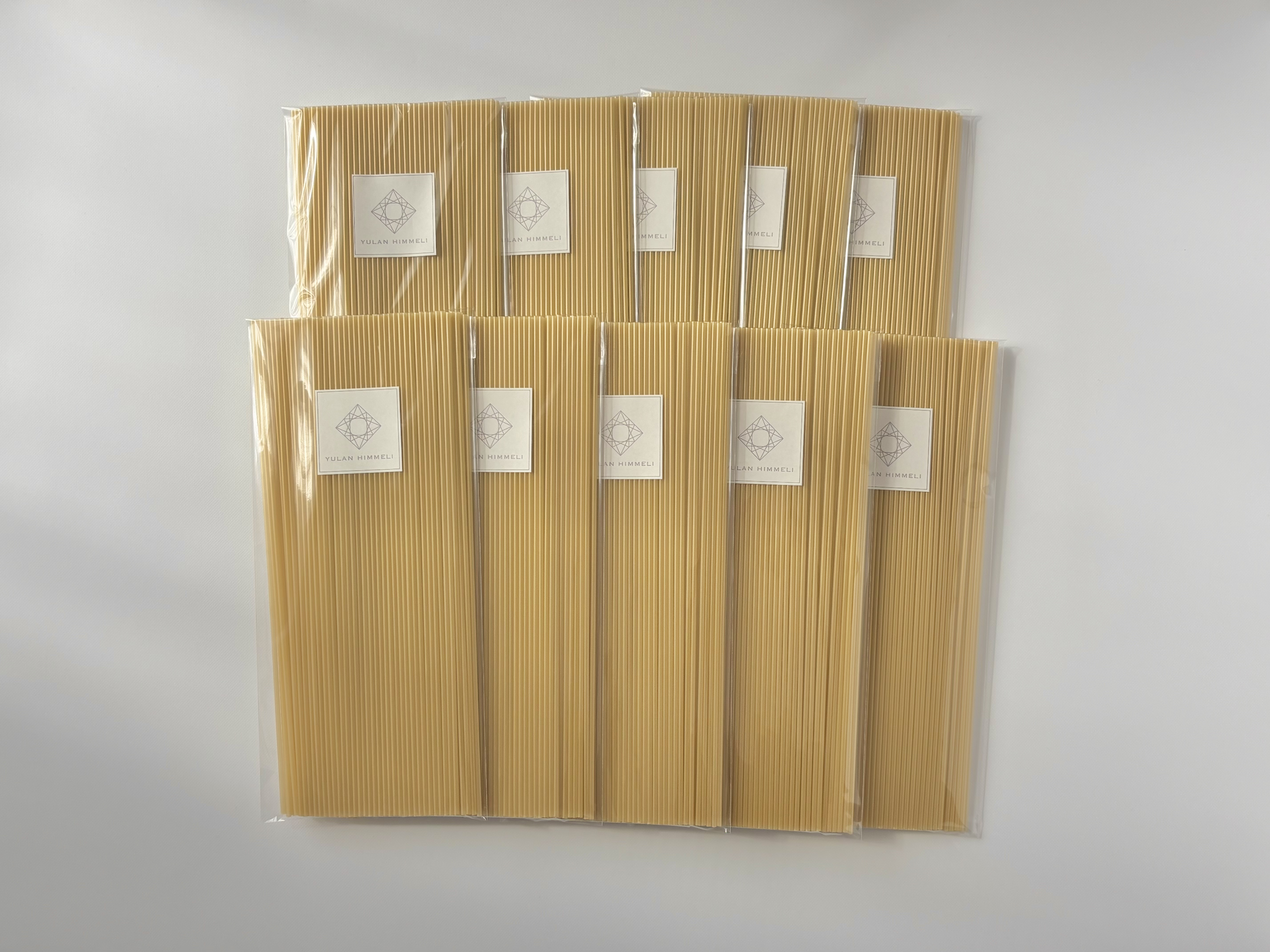 ［1000本］ナチュラル　たっぷりお得　レッスン・講座に　ヒンメリ用ストロー