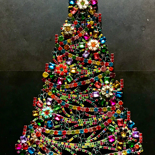 チェコガラス ビンテージ クリスマスツリー ヴィンテージ チェコ