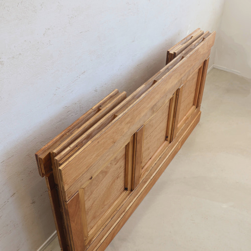 折畳みアンティークレジカウンター 折たたみテーブル 商品ディスプレイ