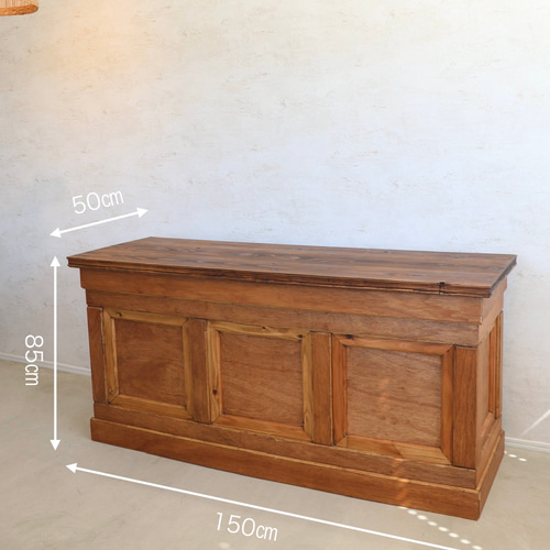 ちぃ様専用】杉無垢材を使った折り畳みレジカウンター オーダー品 店舗向け