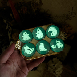 GHOST CATS 蓄光缶バッジ（ブラインド販売） 5枚目の画像