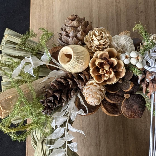 お正月飾り】木の実としめ縄 #3 しめ縄・しめ飾り Chêne 通販 18383259