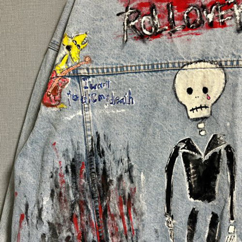 リメイク ペイント デニム ジャケット SW3-5 ジャケット Miharu